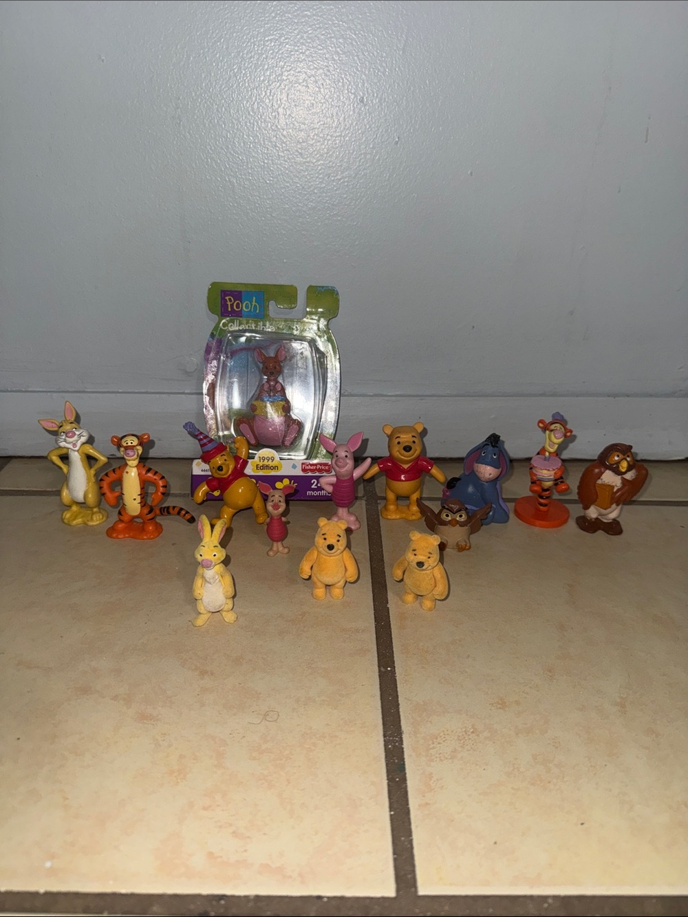 Disney Winnie the Pooh and Friends Toy Figures Lot Bundle